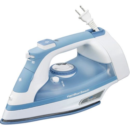 Plancha de Vapor Hamilton Beach Antiadherente Durathon 19701 Azul